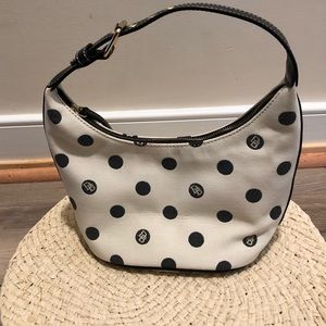 Dooney & Bourke Polka Dot Bucket Bag